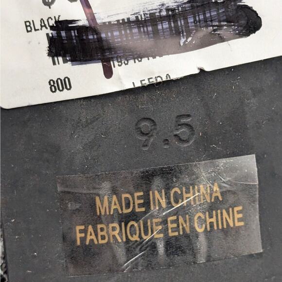 Jeffrey Campbell Leeda Ankle Strap Heel Sandal Women's Black Size US9.5 EU40 - Picture 12 of 15